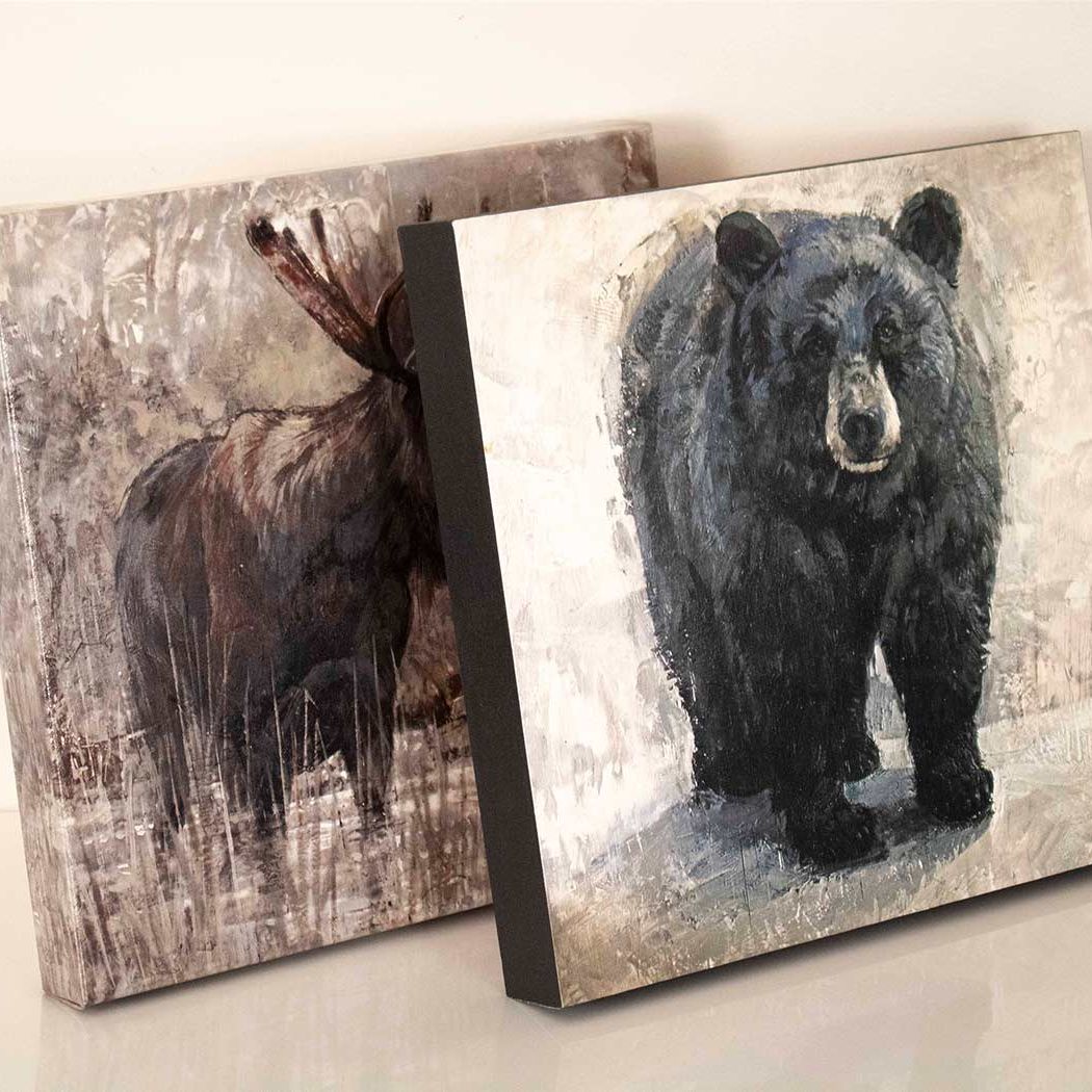 Prints are available on archival watercolour paper, rolled canvas, stretched canvas and waxed wood panel.

